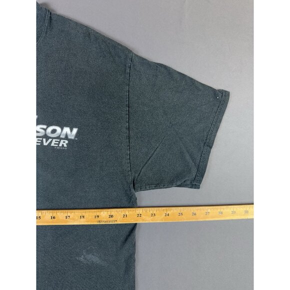 Rare Vintage Y2K Harley Davidson San Jacinto Pasadena Texas Thrashed Faded Large - Picture 11 of 12